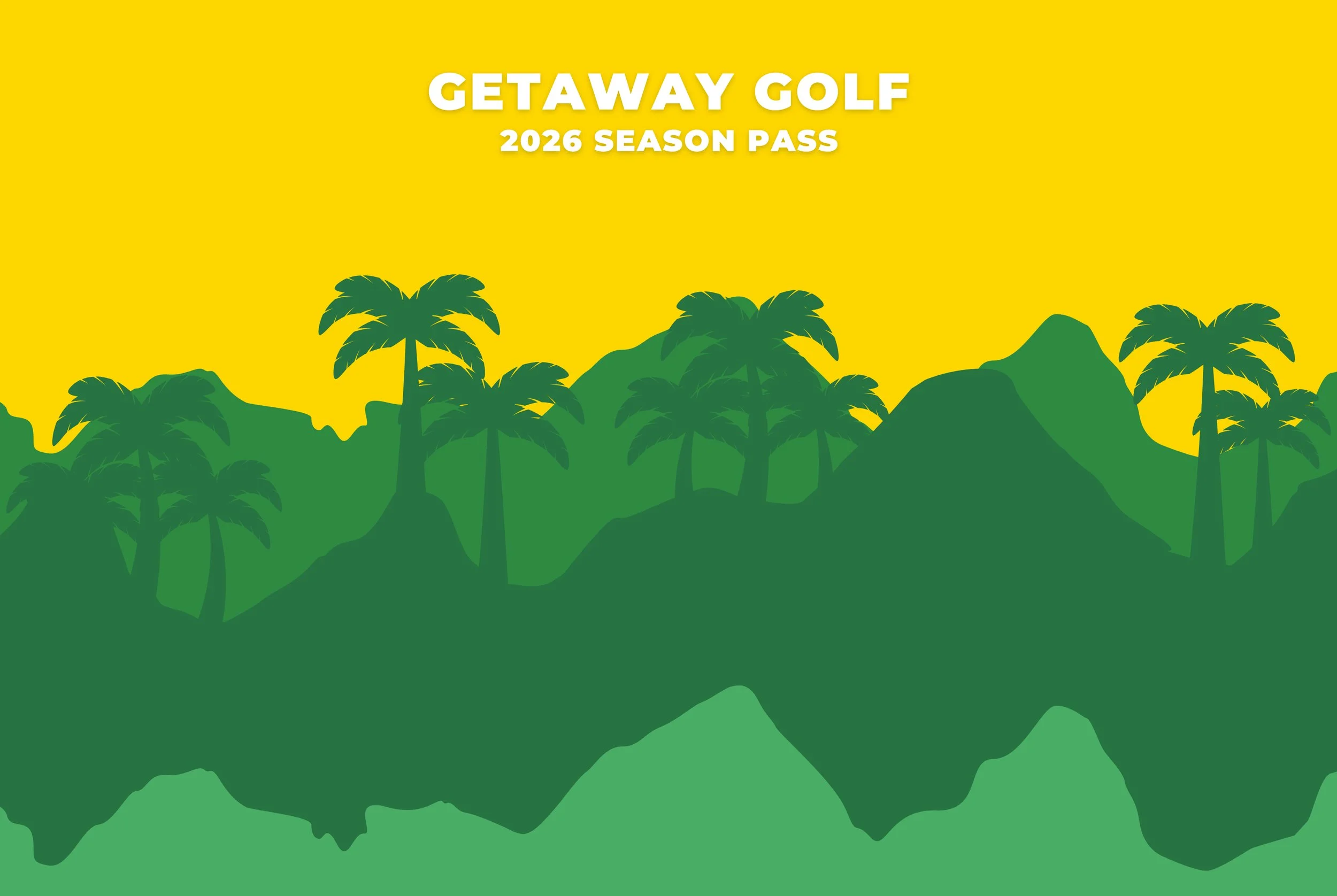 Passes (Unlimited Golf) — Getaway Golf